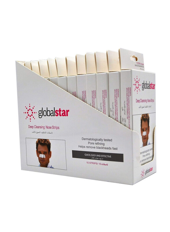 

Globalstar Deep Cleansing Nose Strips, 10 Pack, 10 Pieces