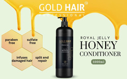 Gold Hair Professional Royal Jelly Honey Conditioner, 1000ml