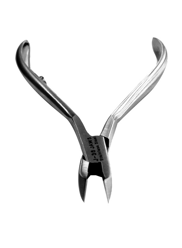 Jully France Stainless Steel J-36 Nail Cuticle Nipper, Silver