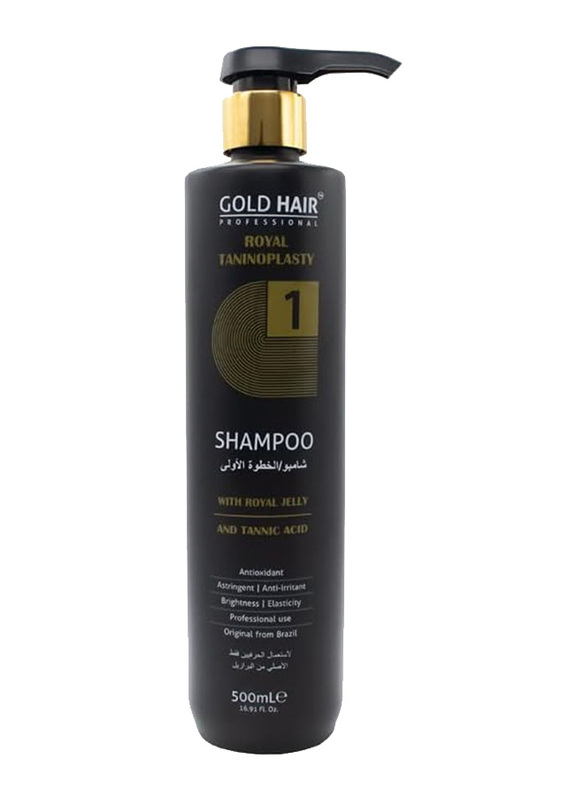 

Gold Hair Professional Royal Taninoplasty Hair Treatment Shampoo, 500ml