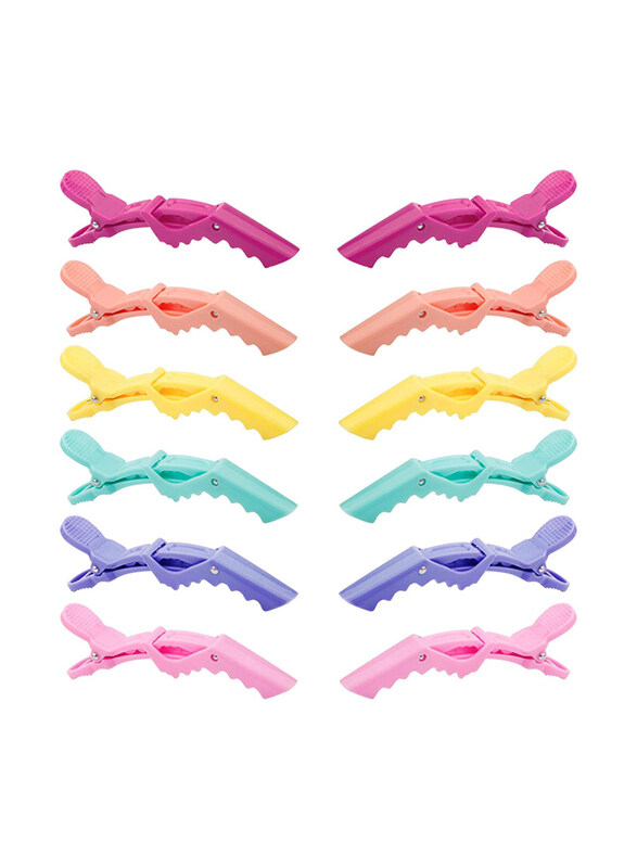 

Excefore Hair Clips for All Hair Types, 12 Pieces, Multicolour