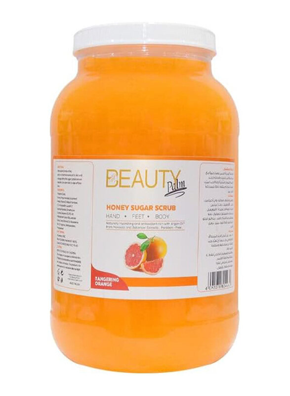 

Beauty Palm Tangerine Orange Honey Sugar Scrub, 1 Gallon