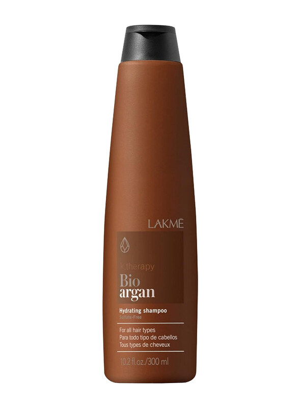 

Lakme K.Therapy Bio Argan Hydrating Shampoo for All Hair Types, 300ml