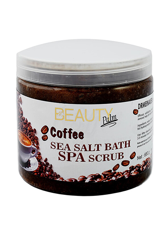 

Beauty Palm Coffee Sea Salt Bath Coffee Spa Scrub, 680gm