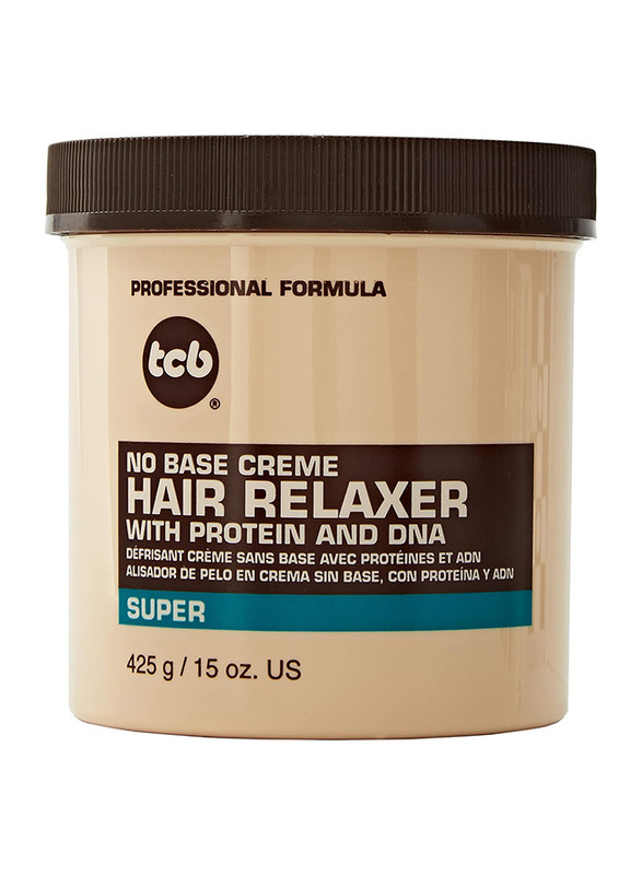 Tcb No Base Creme Hair Relaxer With Protein & Dna Super, 425gm