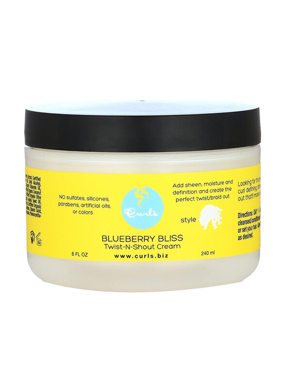 

Curls Blueberry Bliss Twist N Shout Cream, 240ml