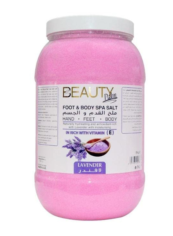 Beauty Palm Lavender Foot & Body Spa Salt, 5Kg