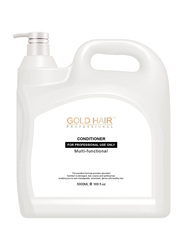 Gold Hair Professional Multi-Functional All Hair Types Conditioner, 5000ml