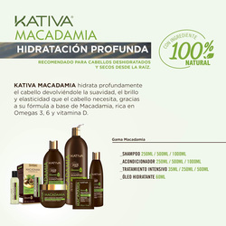 Kativa Macadamia Moisturizing Conditioner, 1000ml