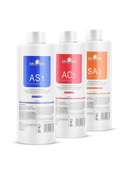 Aqua Peeling Solution AS1 SA2 AO3 Special Liquid Facial Serum, 400ml, 3 Pieces