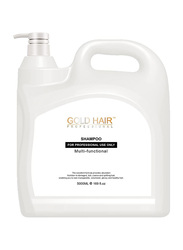 Gold Hair Professional Multi-Functional All Hair Types Shampoo, 5000ml