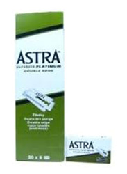 Astra Superior Platinum Double Edge Safety Razor Blade, 100-Pieces