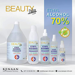 Beauty Palm 70% Ethyl Alcohol Antiseptic Disinfectant Solution, 500ml