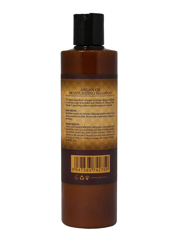 Yogi Care Argan Oil Moisturizing and Nourishing Hair Shampoo, 280ml