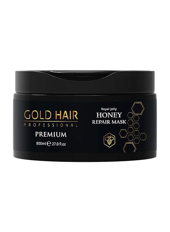 

Gold Hair Professional Royal Jelly Honey Repair Hair Mask, 800ml