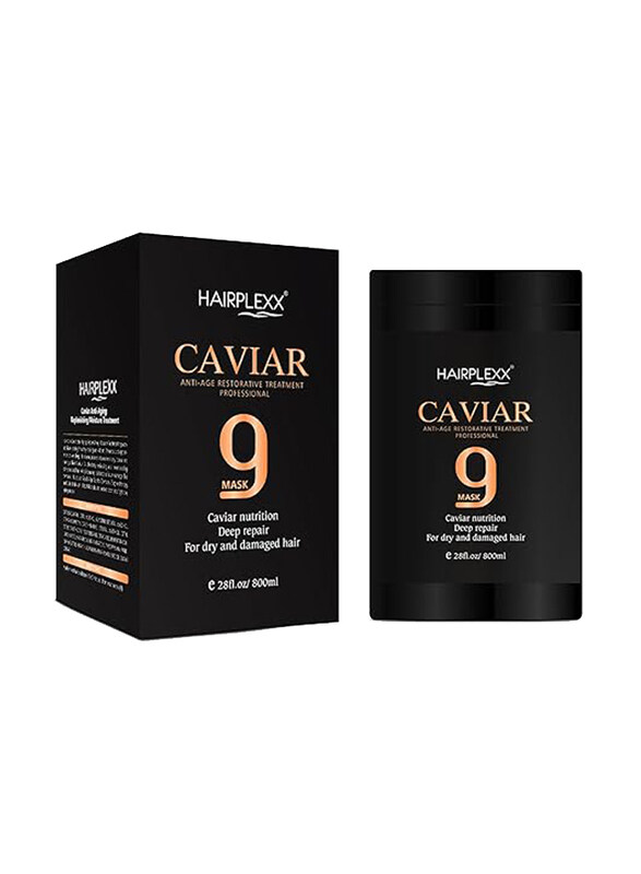 

Hairplexx Caviar Anti age Restorative Treatment Professional Mask, 9 x 800ml