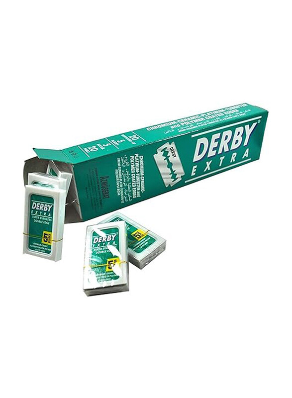 

Derby Extra Double Edge Razor Blades, 100 Pieces