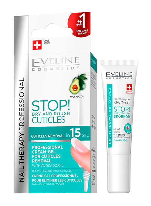 

Eveline Cosmetics Stop Dry and Rough Cuticles Cream, 12ml