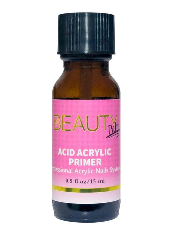 Beauty Palm Acid Acrylic Primer, 15ml, Clear