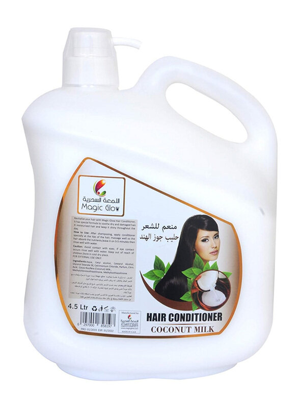 

Magic Glow Coconut Milk Hair Conditioner for All Type Hair, 4.5 Liter