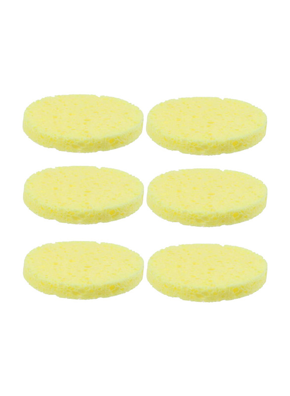 Milisten Loofah Pad Sponge Scrubber, 12 Pieces, Yellow