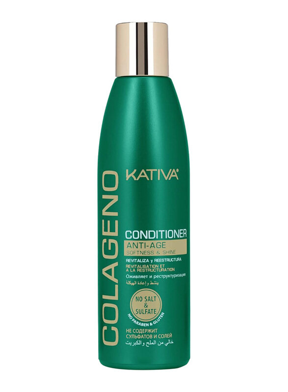 

Kativa Collagen Conditioner Line Revitalizes and Restructures Hair for Damaged Hair, 250ml