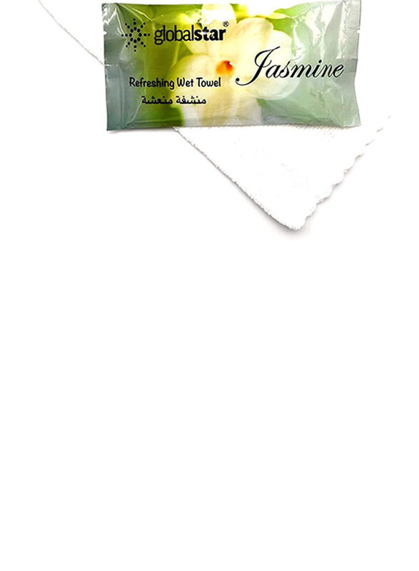 

Globalstar Refreshing Wet Towel with Jasmine, Multicolour