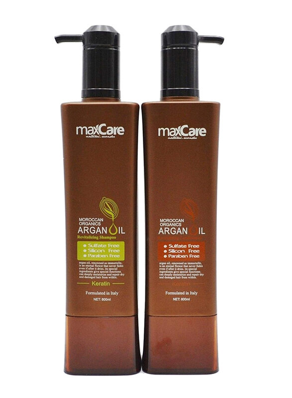 

Maxcare Shampoo & Conditioner Set for All Hair Types, 2 x 800ml