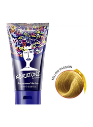 Keratonz Semi-Permanent Hair Colour, 180ml, Yellow Passion