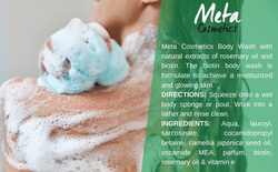 Meta Cosmetics Nourishing Body Wash, 1000ml