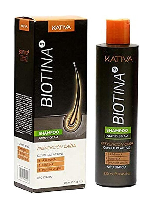 

Kativa Biotina Shampoo for All Hair Types, 250ml