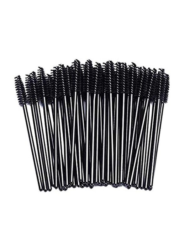 

Generic Eyelash Mascara Applicator Disposable Brush, 100 Pieces, Black