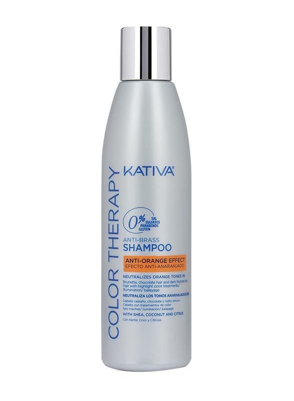 Kativa Colour Therapy Anti-Brass Shampoo, 250ml