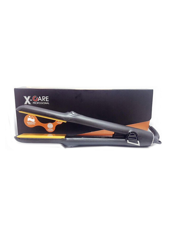 

X-care Korean Professional Hair Straightener in 360 Degree Swivel Cord, Black