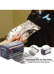 Lilistore Hair Colouring Aluminium Foil for Hair Perm Hair Styling Coloring, 1 Piece, Silver