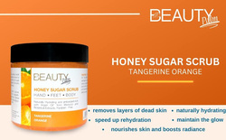 Beauty Palm Tangerine Orange Honey Sugar Scrub, 550gm