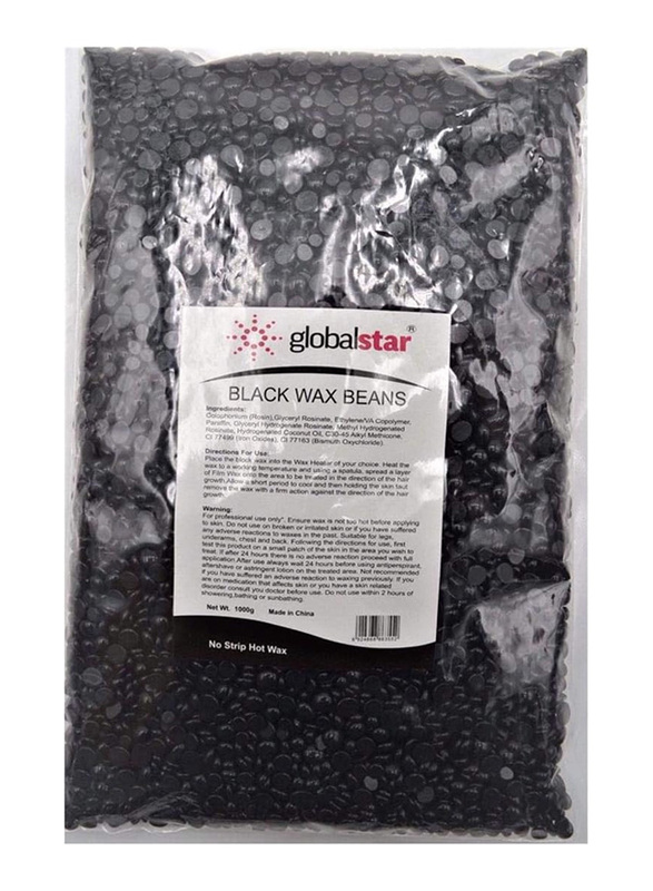 

Globalstar Black Hair Removal Wax Beans, 1000gm