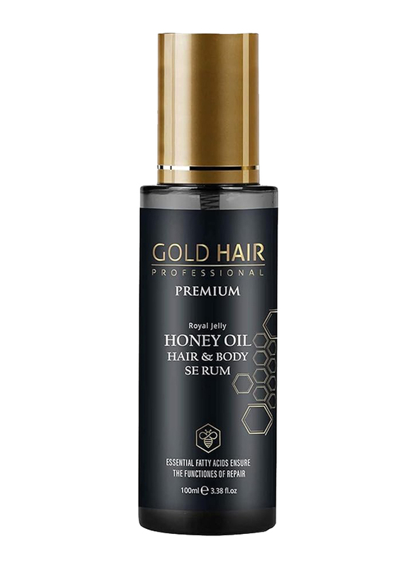 Gold Hair Royal Honey Kit Shampoo 300ml + Conditioner 300ml + Serum 100ml + Mask 800ml, Set