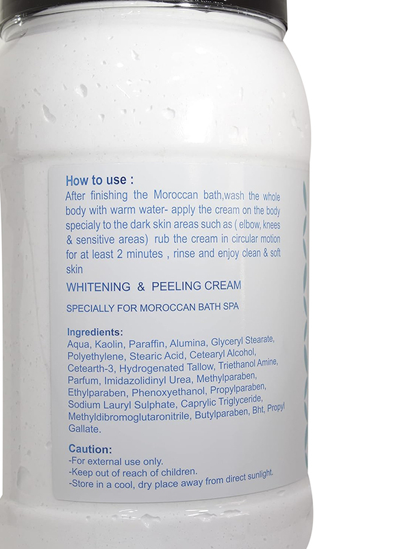 Active Plus Moroccan Bath Whitening & Peeling Cream, 2 Kg