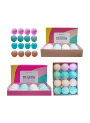 Cherryrain The Magical Meadow Collection Deluxe Bath Bomb Set with Different Organic Essential Oils, 12-Pieces