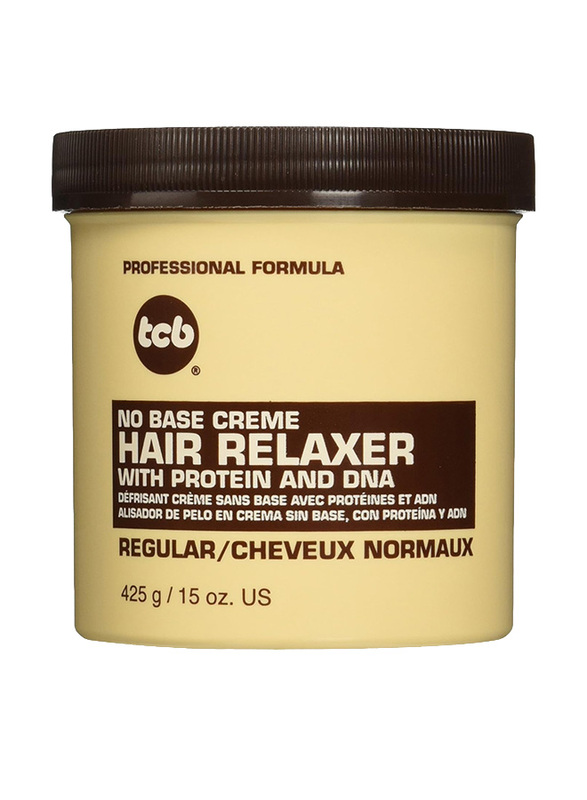 Tcb Naturals Regular No Base Creme Hair Relaxer, 425gm