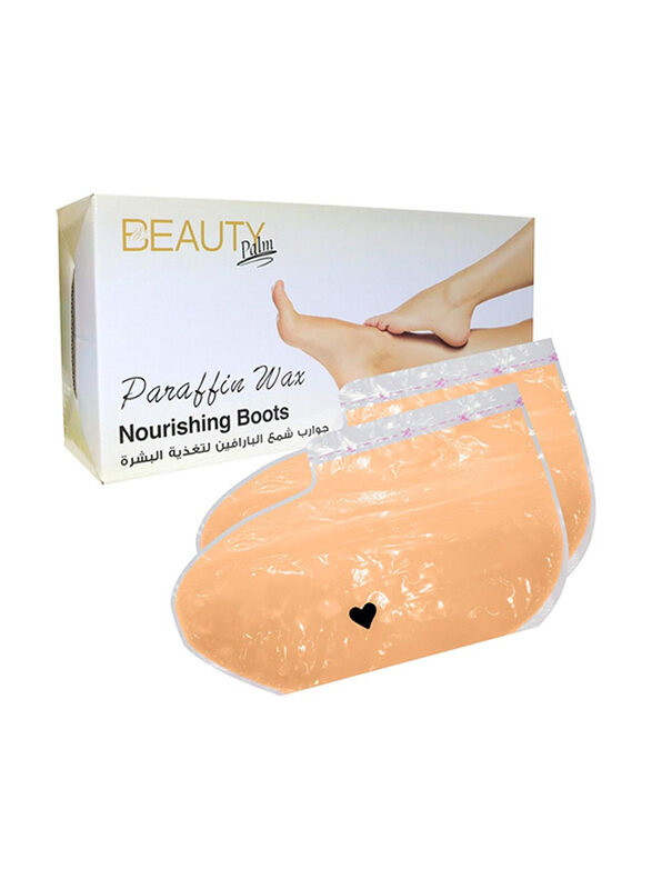 

Beauty Palm Orange Paraffin Wax Foot Boots, 6 Pieces