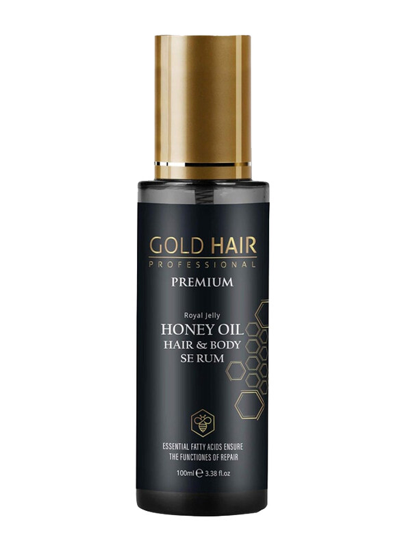 

Gold Hair Professional Premium Hair and Body Honey Serum, 100ml