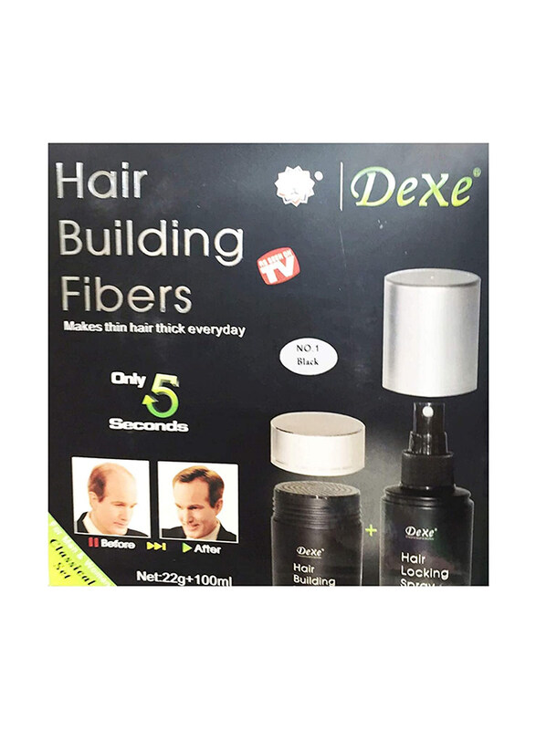 

Dexe Hair Building Fibers for All Hair Types, 2 Pieces