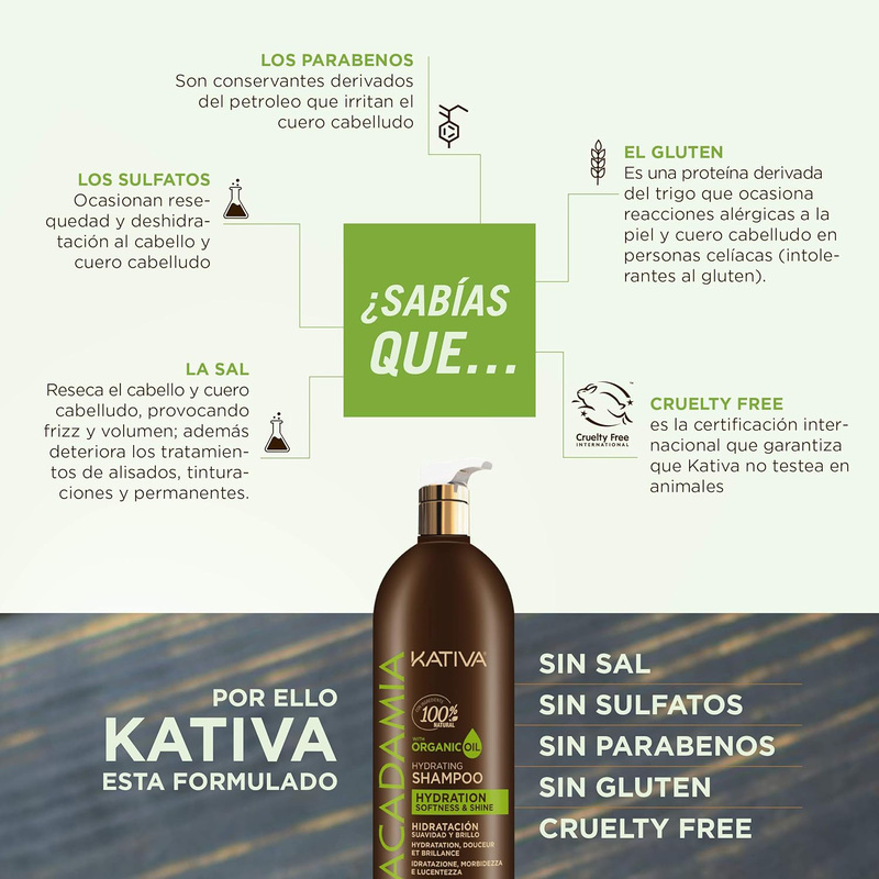 Kativa Macadamia Moisturizing Conditioner, 1000ml