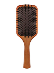 Gold Hair Professional Wooden Paddle Hair Brush, 1 Piece