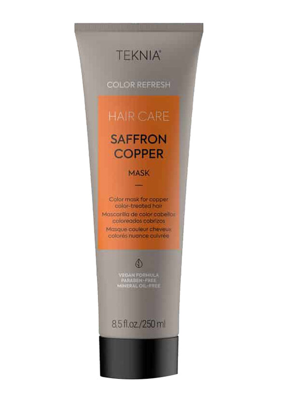 

Teknia Refresh Color Refreshing Saffron Copper Mask, 250ml, Orange