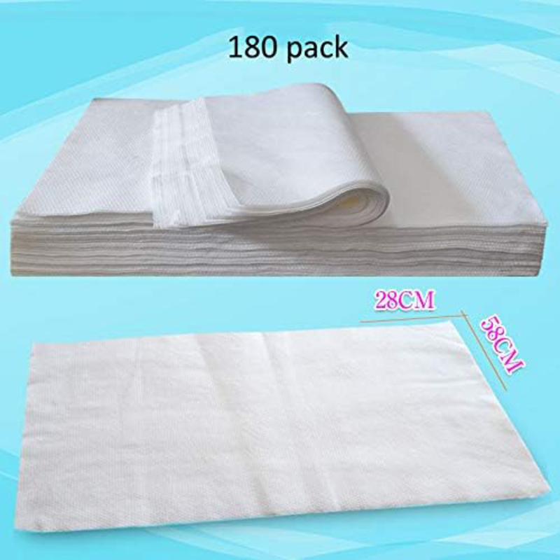 Ivank Disposable Hair Towels, 180 Pieces