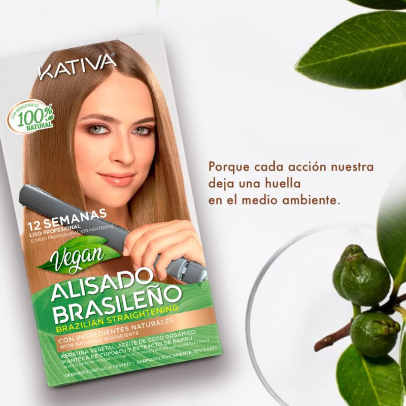 Kativa Brazilian Straightening Vegan Cream, 1 Piece