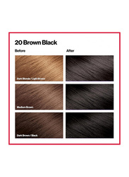 Revlon Colorsilk Hair Color, 20 Brown Black 1 Ea